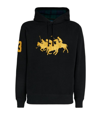 Polo Ralph Lauren Polo Pony Pullover Hoodie In Polo Black