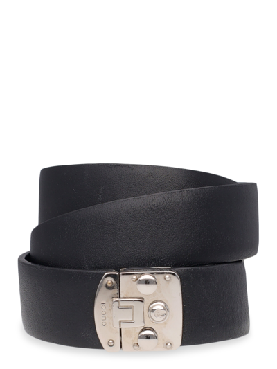 Pre-owned Gucci Women's Bracelets -  - In Black Leather