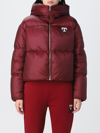 Tommy Hilfiger Down Jacket In Burgundy