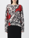 Twinset Long-sleeved Sweater In Red