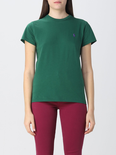 Polo Ralph Lauren T-shirt  Woman In Forest Green