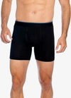 Robert Graham 3pk Black Boxer Briefs In Black