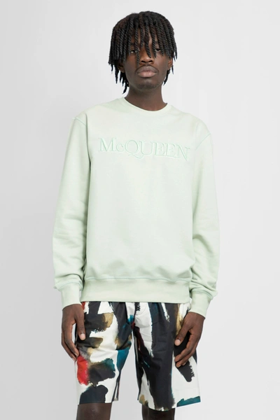 Alexander Mcqueen Sweatshirts In Green