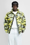 Vetements Neon Camouflage Print Tech Down Jacket In Multicolor