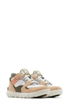 Sorel Explorer Ii Waterproof Sneaker Low In Sea Salt-multi In White