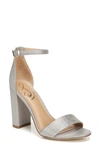 Sam Edelman Yaro Ankle Strap Sandal In Pewter