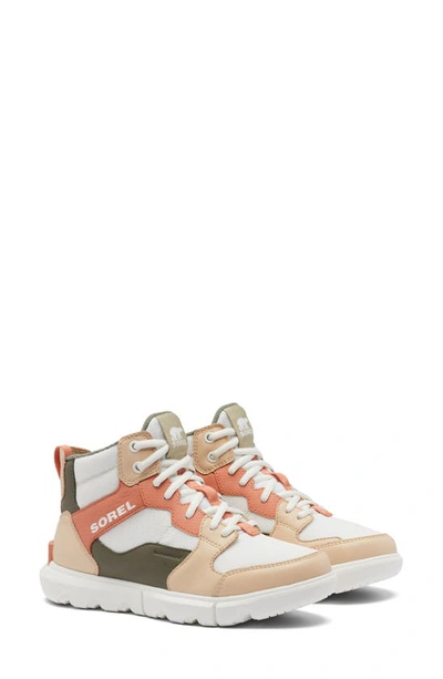 Sorel Women's Explorer Ii High Top Sneakers In Sea Salt/ Nova Sand