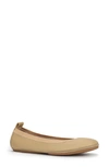 Yosi Samra Samara Foldable Ballet Flat In Latte Leather