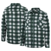 Colosseum Green Michigan State Spartans Ellis Full-snap Jacket In Green