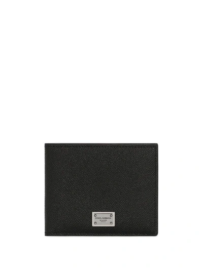 Dolce & Gabbana Dolce E Gabbana Mens Black Other Materials Wallet