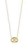 Ember Fine Jewelry 14k Yellow Gold Link Pendant Necklace In Gold