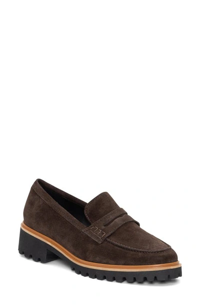 Ara Karina Penny Loafer In Brown