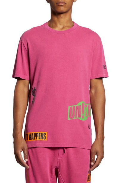 Ksubi Collective Kash Ss Tee Ultra In Pink