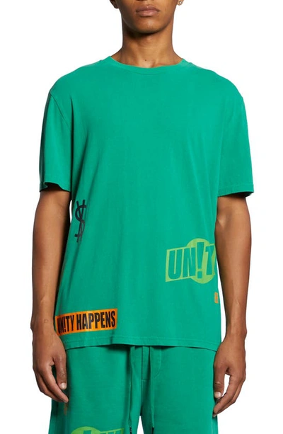 Ksubi Collective Kash Graphic Tee In Green