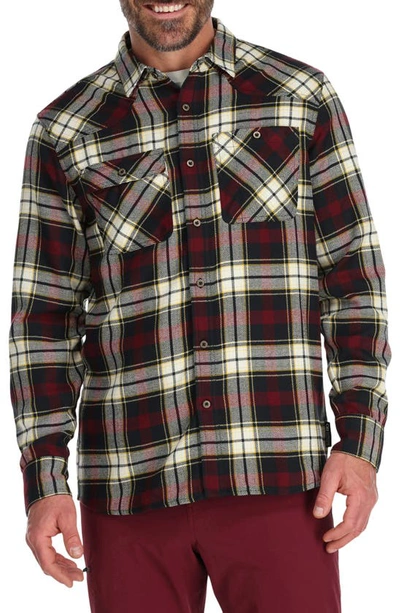 Outdoor Research Feedback Flannel Button-up Shirt In Kalamata Plaid