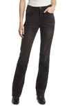 Wit & Wisdom Absolution Skyrise Itty Bitty Bootcut Jeans In Black