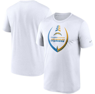 Nike White Los Angeles Chargers Icon Legend Performance T-shirt