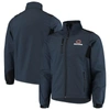 DUNBROOKE DUNBROOKE NAVY CHICAGO BEARS CIRCLE SOFTSHELL FLEECE FULL-ZIP JACKET