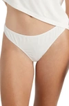 Kent 2-pack Compostable Organic Cotton Thongs In White