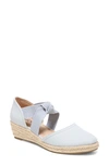 Lifestride Kascade Wedge Espadrille Sandal In Blue