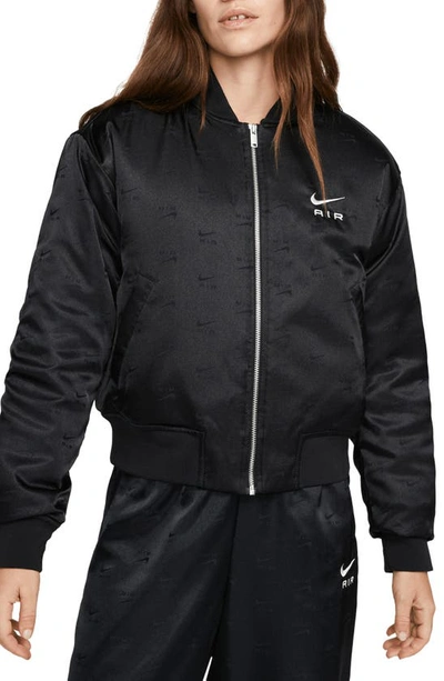 Nike Sportswear Air Bomber Jacket In Black | ModeSens