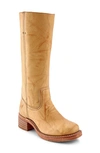 Frye Campus 14l Mid Calf Boot In Banana - Montana Leather