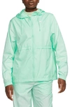 Nike Repel Water-resistant Windbreaker Jacket In Mint Foam/ White