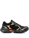 Heron Preston Block Stepper Low Top Sneakers In Black