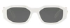 Versace 4361 Rectangle Sunglasses In Grey