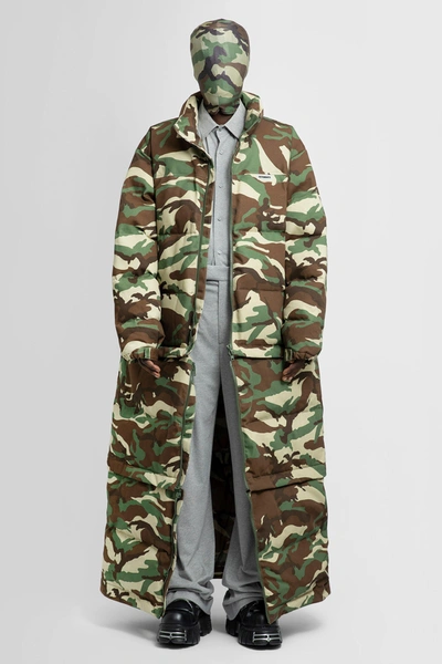 Vetements Coats In Multicolor