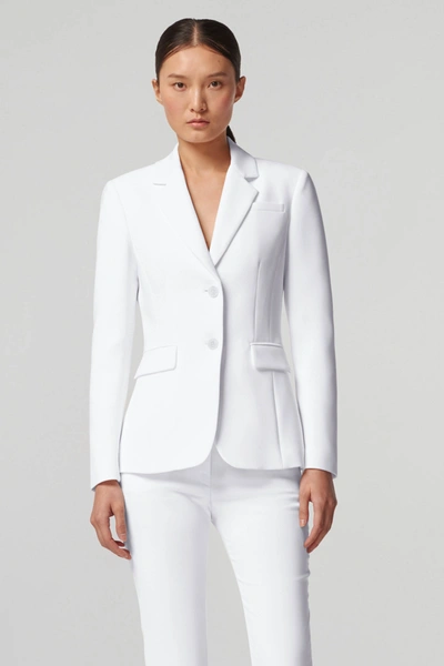 Altuzarra Fenice Two-button Jacket In Optic White