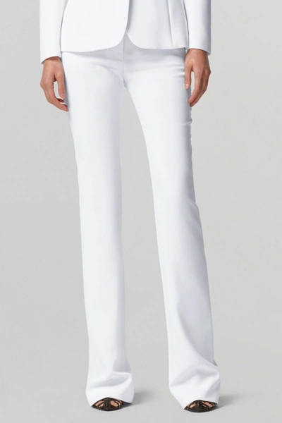 Altuzarra Serge Flared Trousers In Optic White