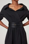 Altuzarra Wrap-front Waist Belt In Black