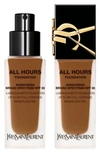 Saint Laurent All Hours Luminous Natural Matte Foundation 24h Longwear Spf 30 With Hyaluronic Acid Dw6 .85 Oz. / 2