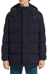 ZEGNA OASI CHANNEL QUILTED CASHMERE DOWN JACKET