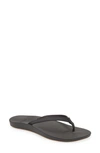 Sanuk Cosmic Yoga Joy Flip Flop In Black