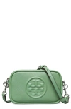 Tory Burch Perry Bombé Mini Bag In Patina/rolled Nickel