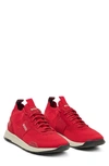 Hugo Boss Titanium Sneaker In Bright Red