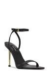 Nine West Women's Reina Almond Toe Stiletto Dress Sandals In Black