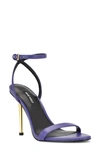 Nine West Reina Ankle Strap Pump In Medium Purple