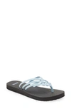 Sanuk Yoga Sandy Flip Flop In Blue