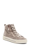 Ara Camden High Top Sneaker In Moon