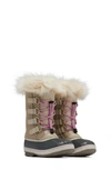 Sorel Kids' Girl's Joan Of Arctic Boots In Ancient Fossil/ Grill