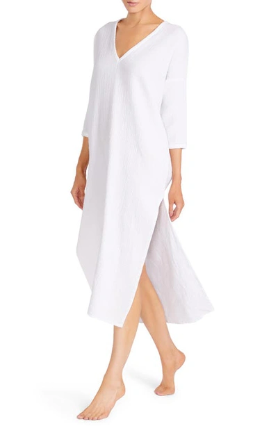 Robin Piccone Emily Cover-up Tunic Dress In White