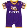 Colosseum Infant Boys And Girls  Purple Lsu Tigers Bumpo Football Romper In Purple