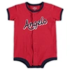 OUTERSTUFF INFANT RED LOS ANGELES ANGELS POWER HITTER ROMPER