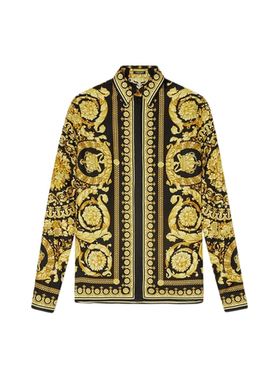 VERSACE BAROQUE SILK SHIRT