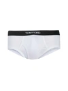 Tom Ford Two-pack Stretch Cotton And Modal-blend Briefs In White