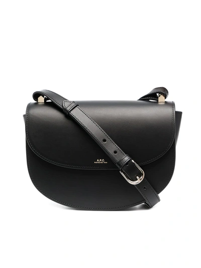 Apc Geneve Shoulder Bag In Black