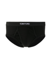 Tom Ford Briefs With Logo In Black